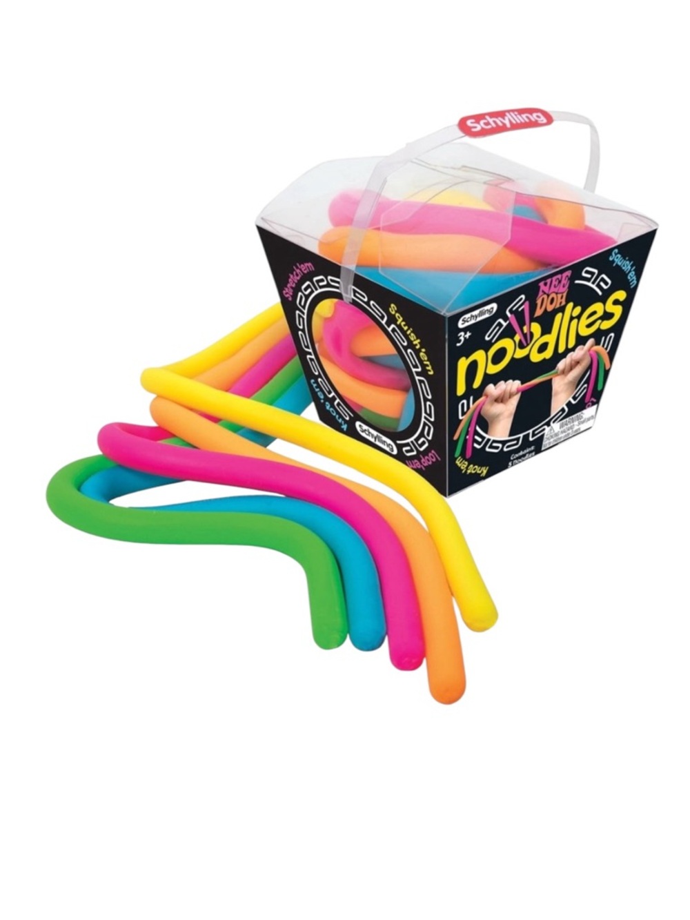 NeeDoh Noodlies Squishy Fidget Toy Set